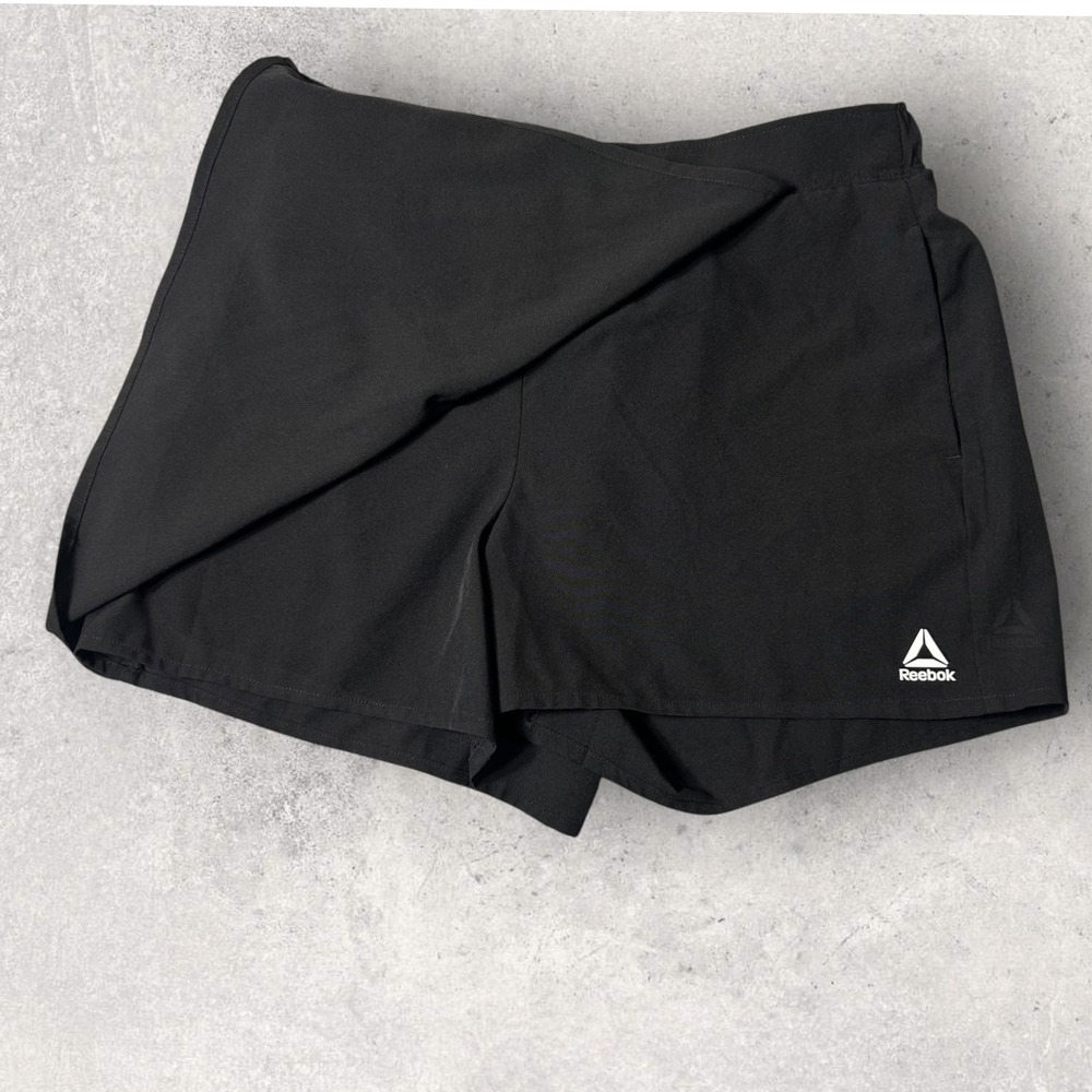 Reebok Skort Girls 18 Black XXL Athletic Tennis Golf Skirt Shorts Activewear - Picture 4 of 8
